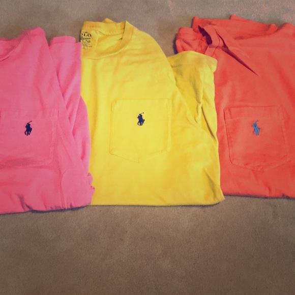 3 brand new polo short sleeve shirts - Picture 1 of 1